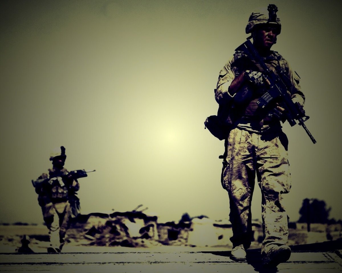 Солдат обои