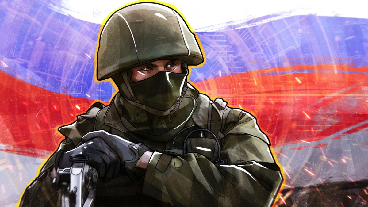 Солдат арт Минимализм