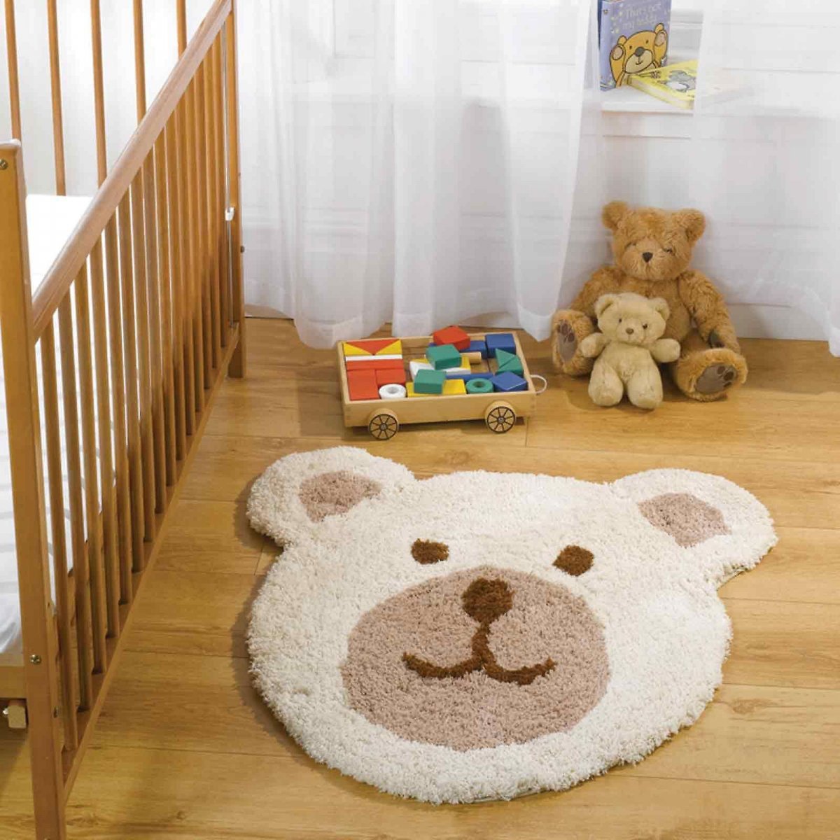 Коврик в виде мишки