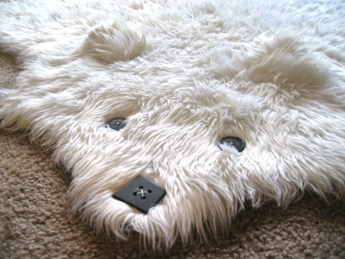 Коврик медведь