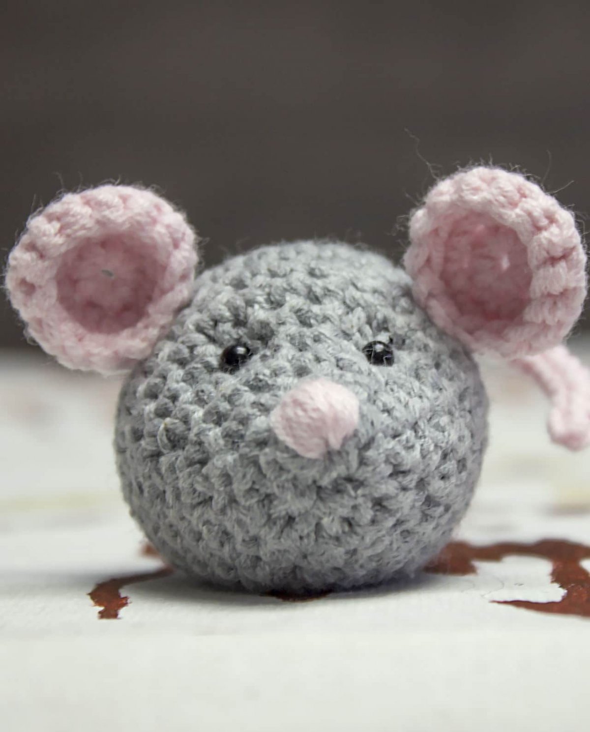 Крыски вязаные из Долфин