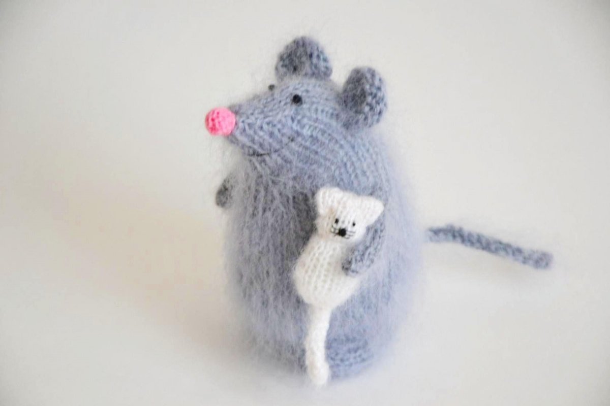 Мышь мышь из резинок