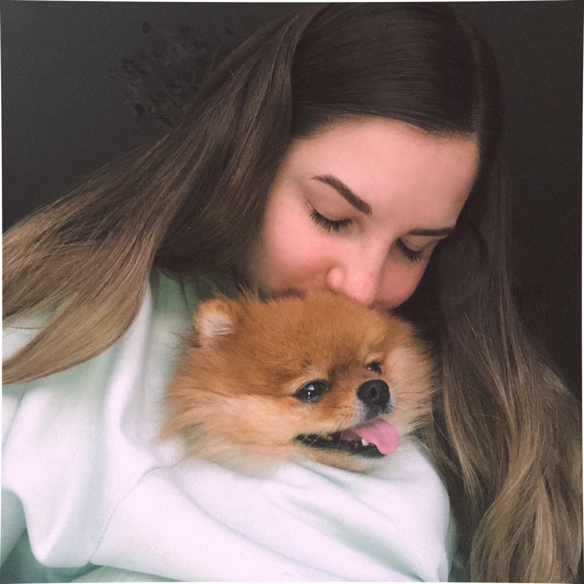 Егор Крид с собакой