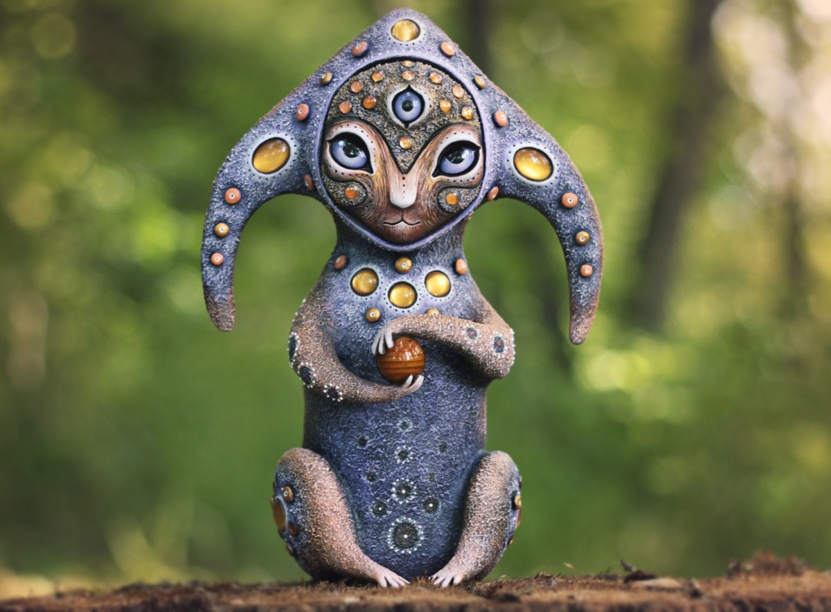 Лепка из натуральной глины