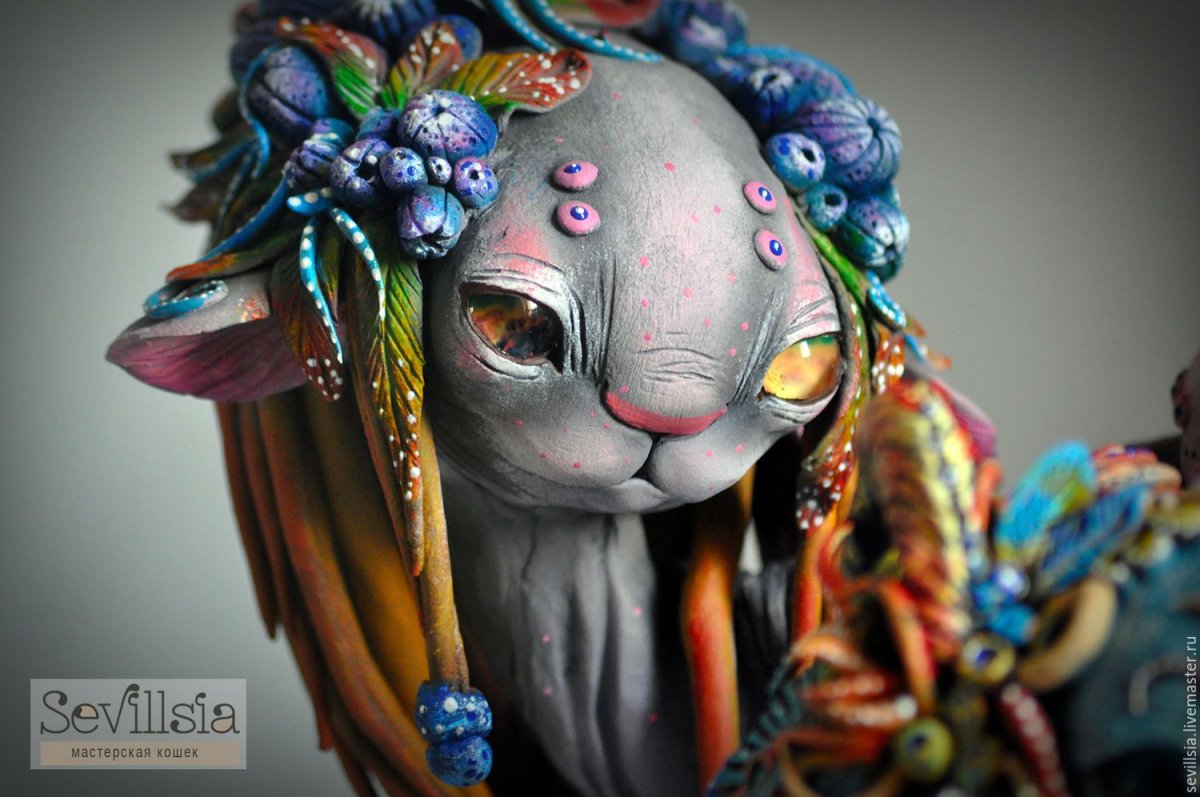 Снежный Барс скульптура