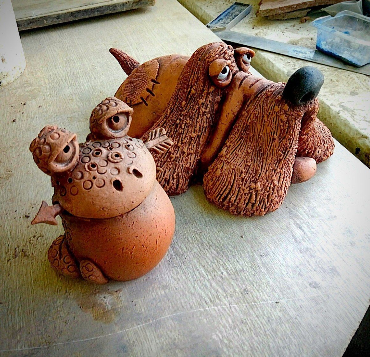 Фэнтези из полимерной глины