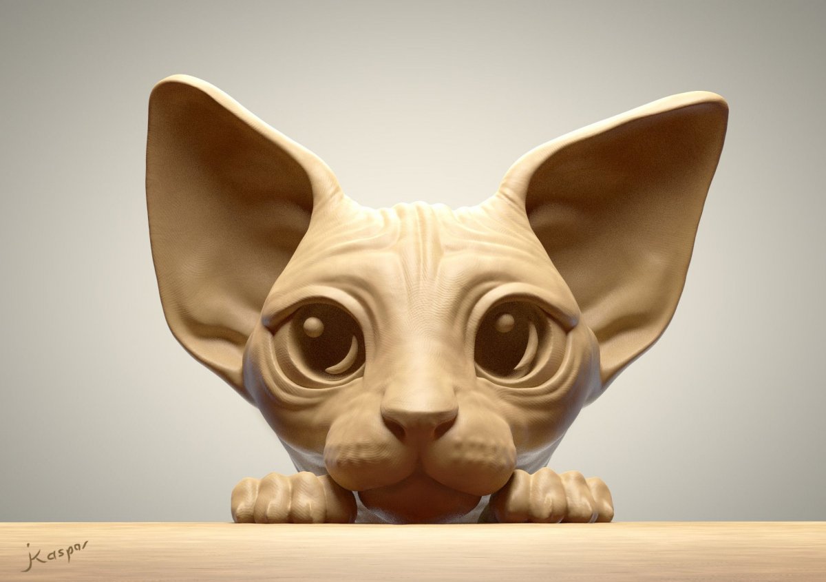 Животные из керамической глины