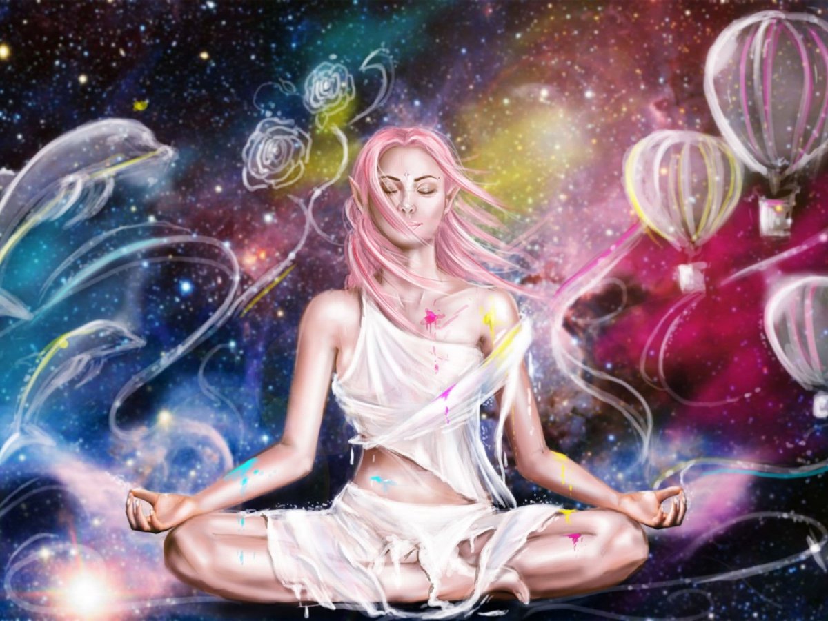 Красивый магический фон