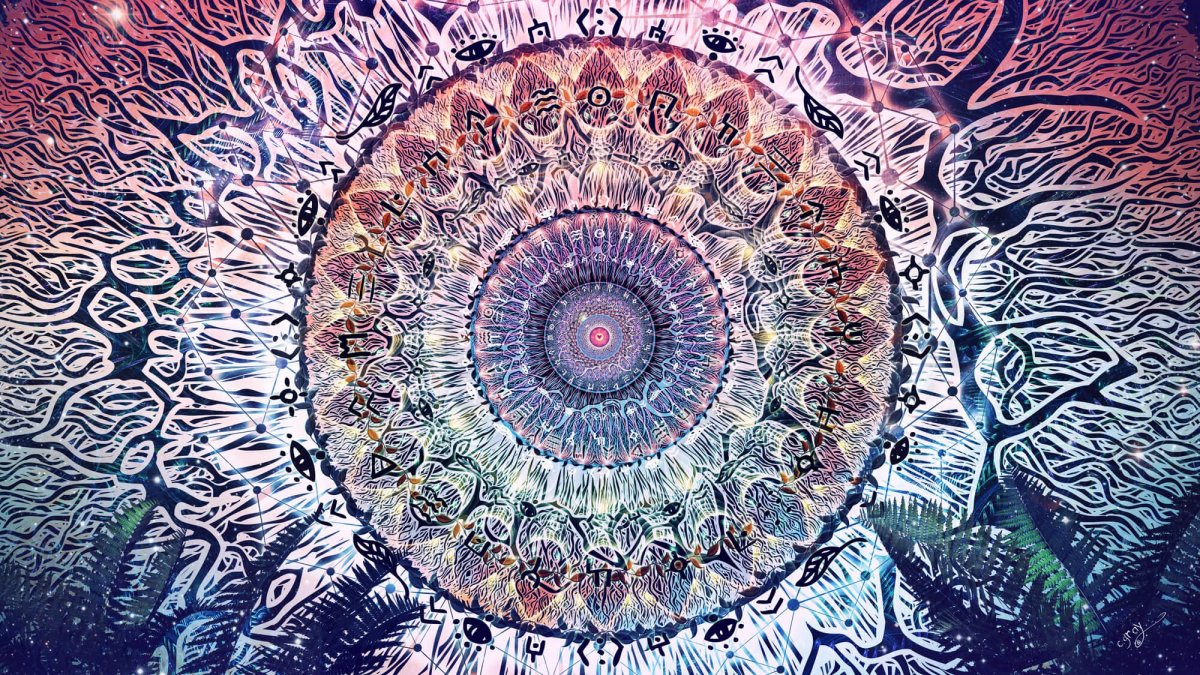 Мандала фон