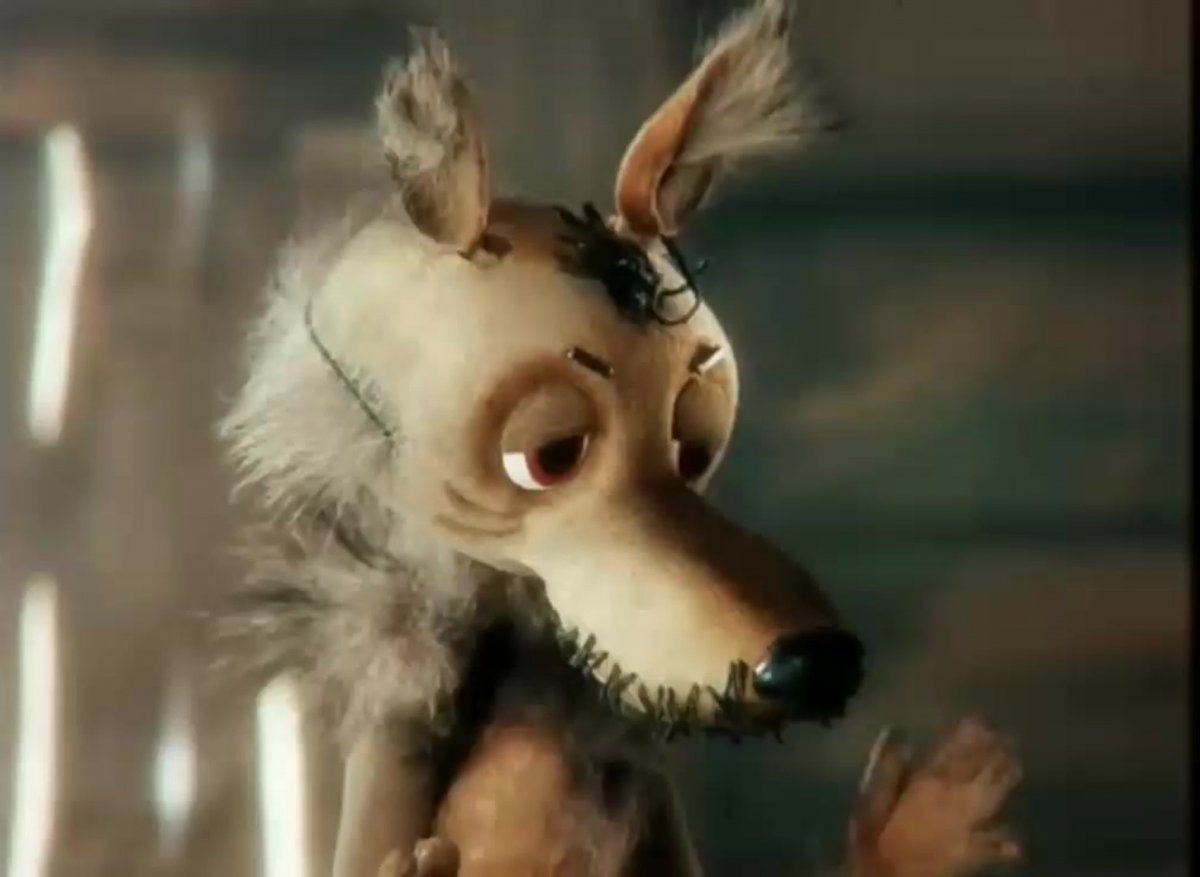 Мультик волк и теленок