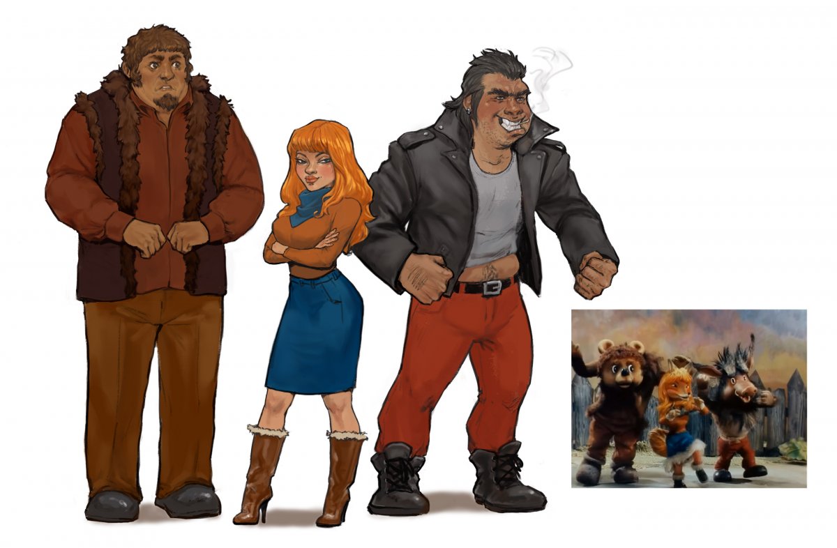 Волк и телёнок мультфильм