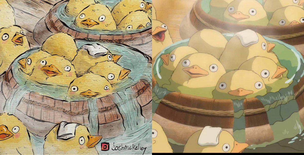 Утки Хаяо Миядзаки