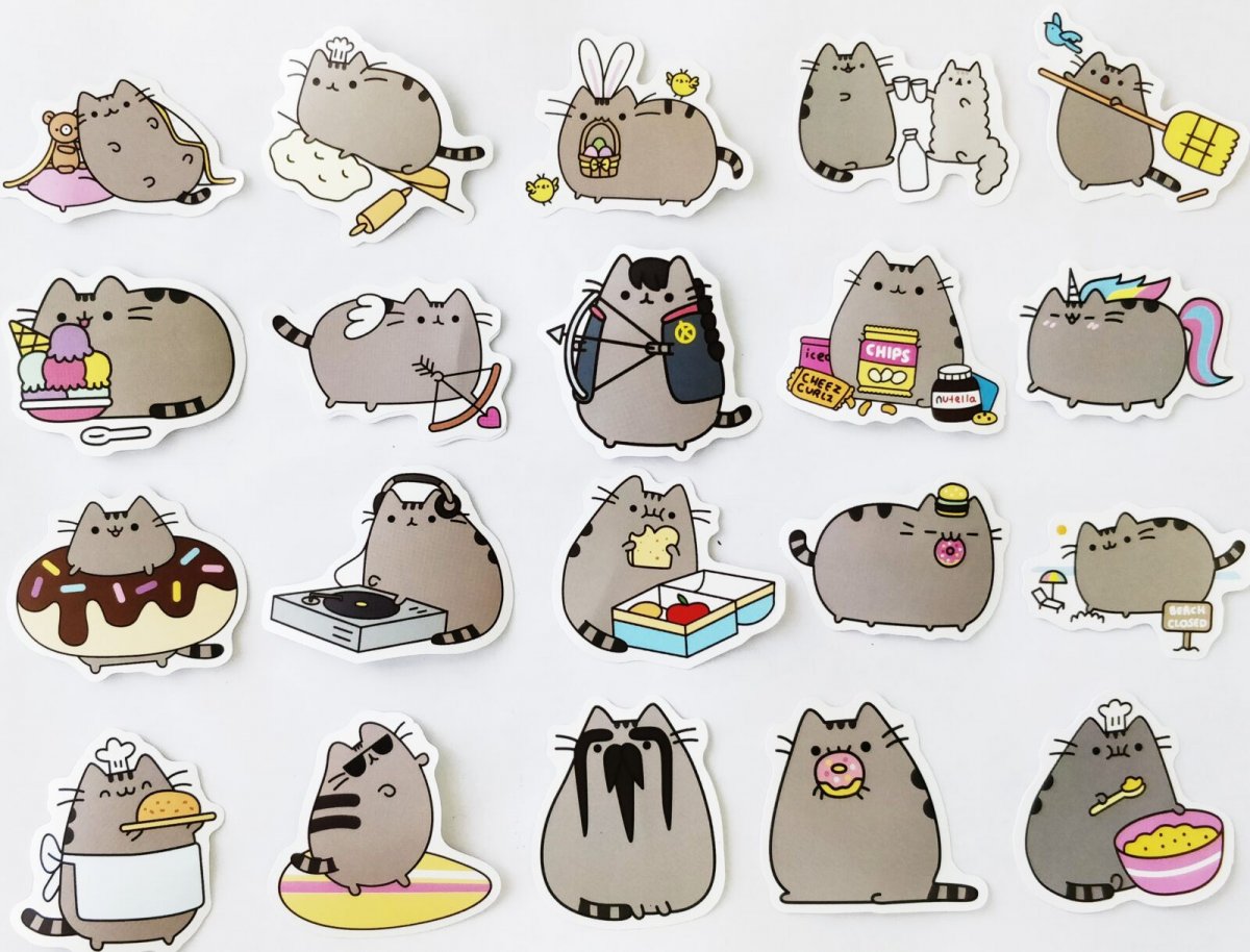 Кот Пушин сладкоежка