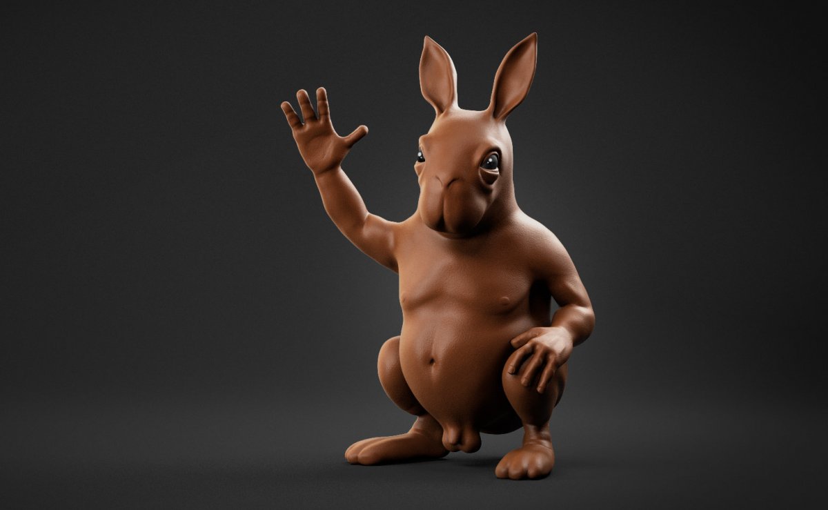 Шоколадный заяц прикол