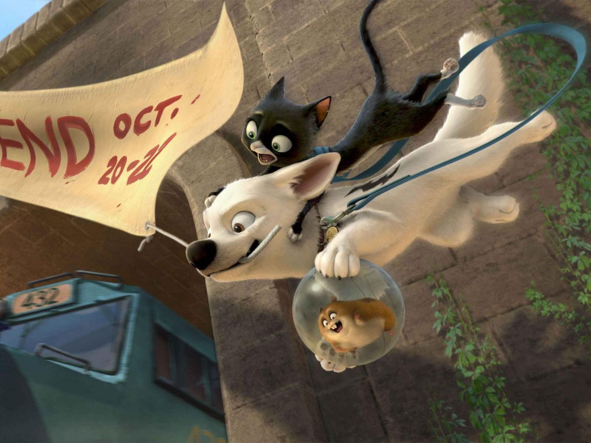 Вольт мультфильм хомяк