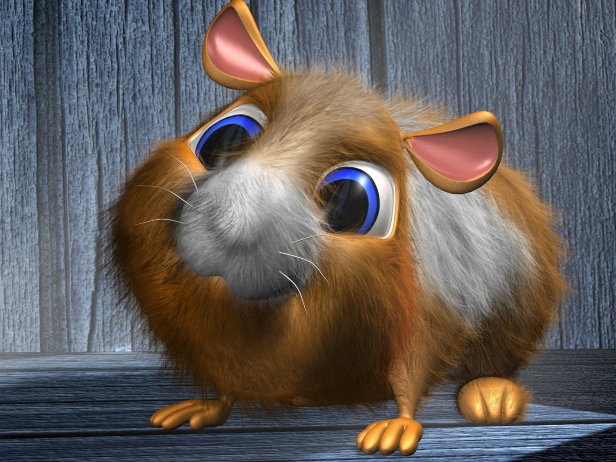 Фон с хомяками