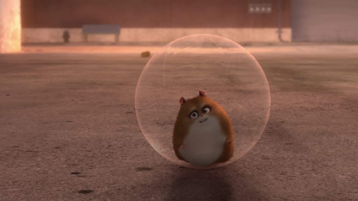 Хомяк в стиле Минимализм