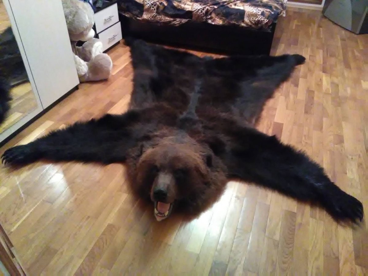 Меховая накидка викингов