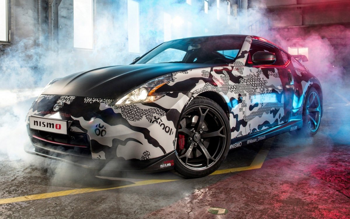 370z Nissan винилография