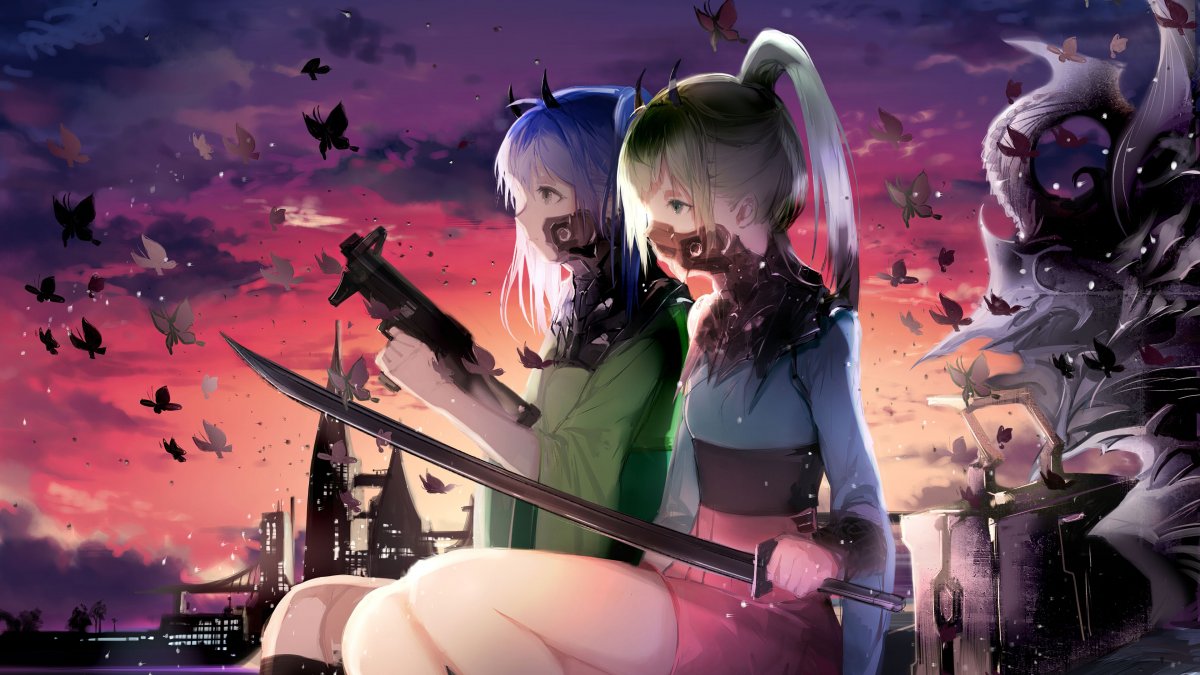 Фон для рабочего стола аниме