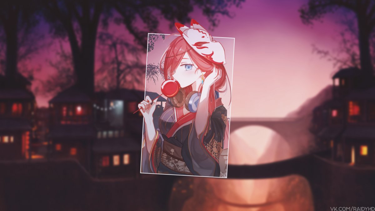 Кавайные обои