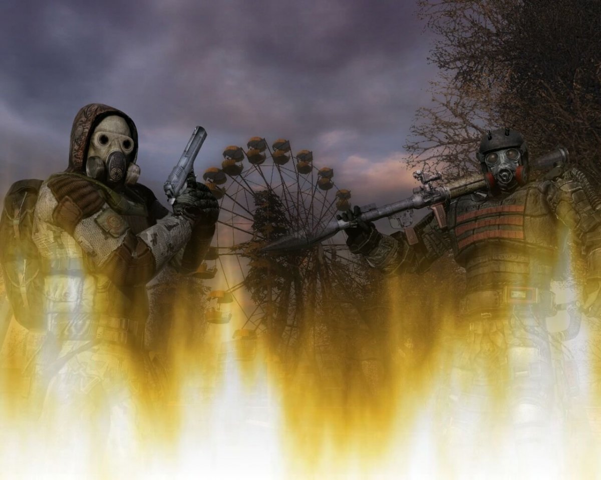 Stalker монолит обои