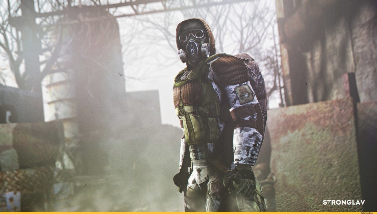 Монолит камень сталкер арт