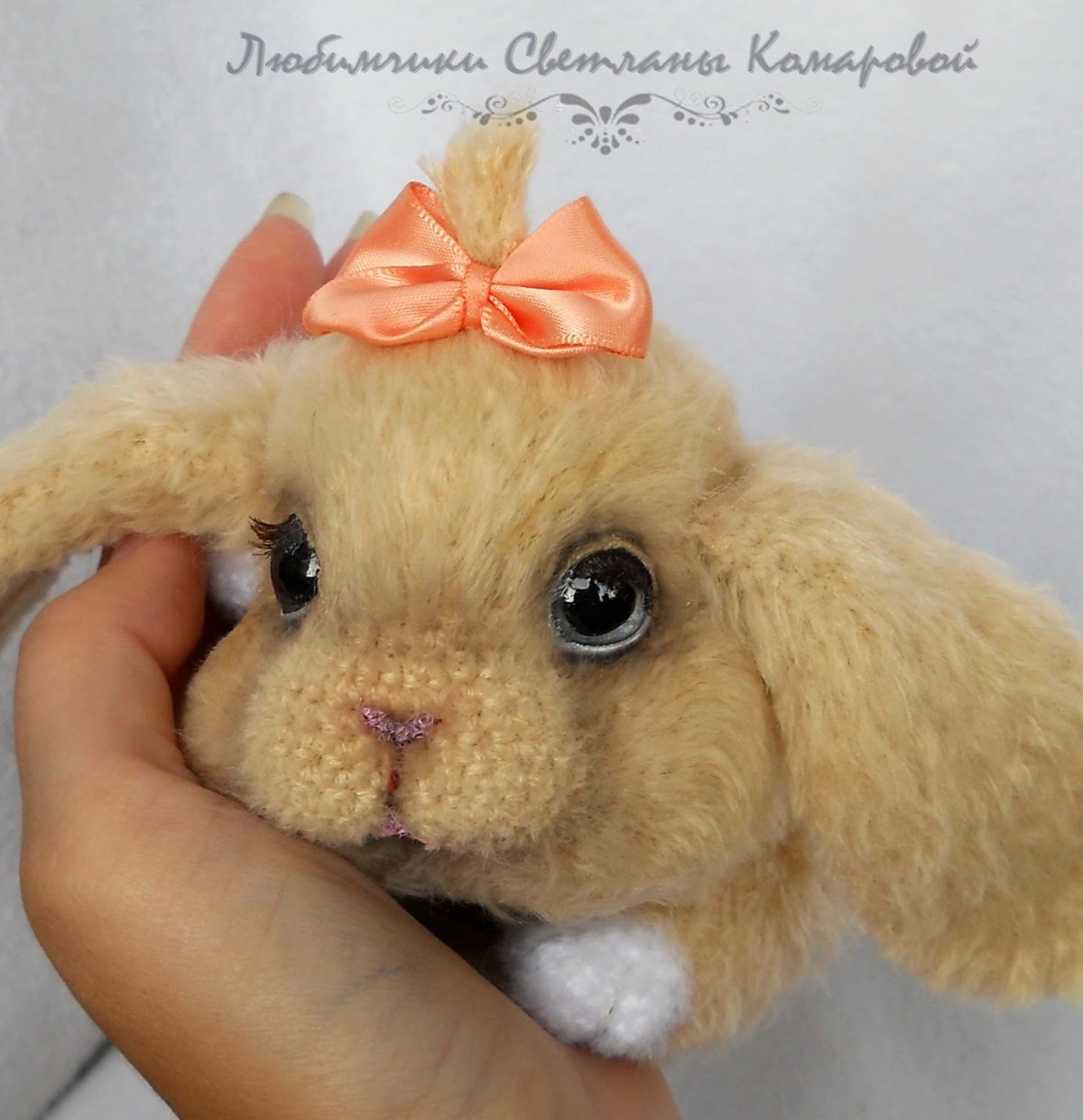 Вязаные игрушки кролик