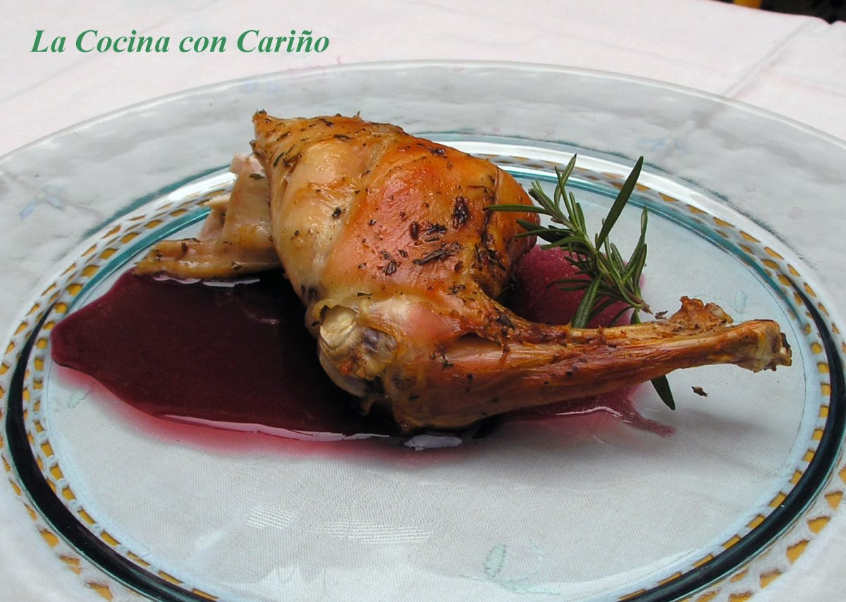 Ресторанные блюда из кролика