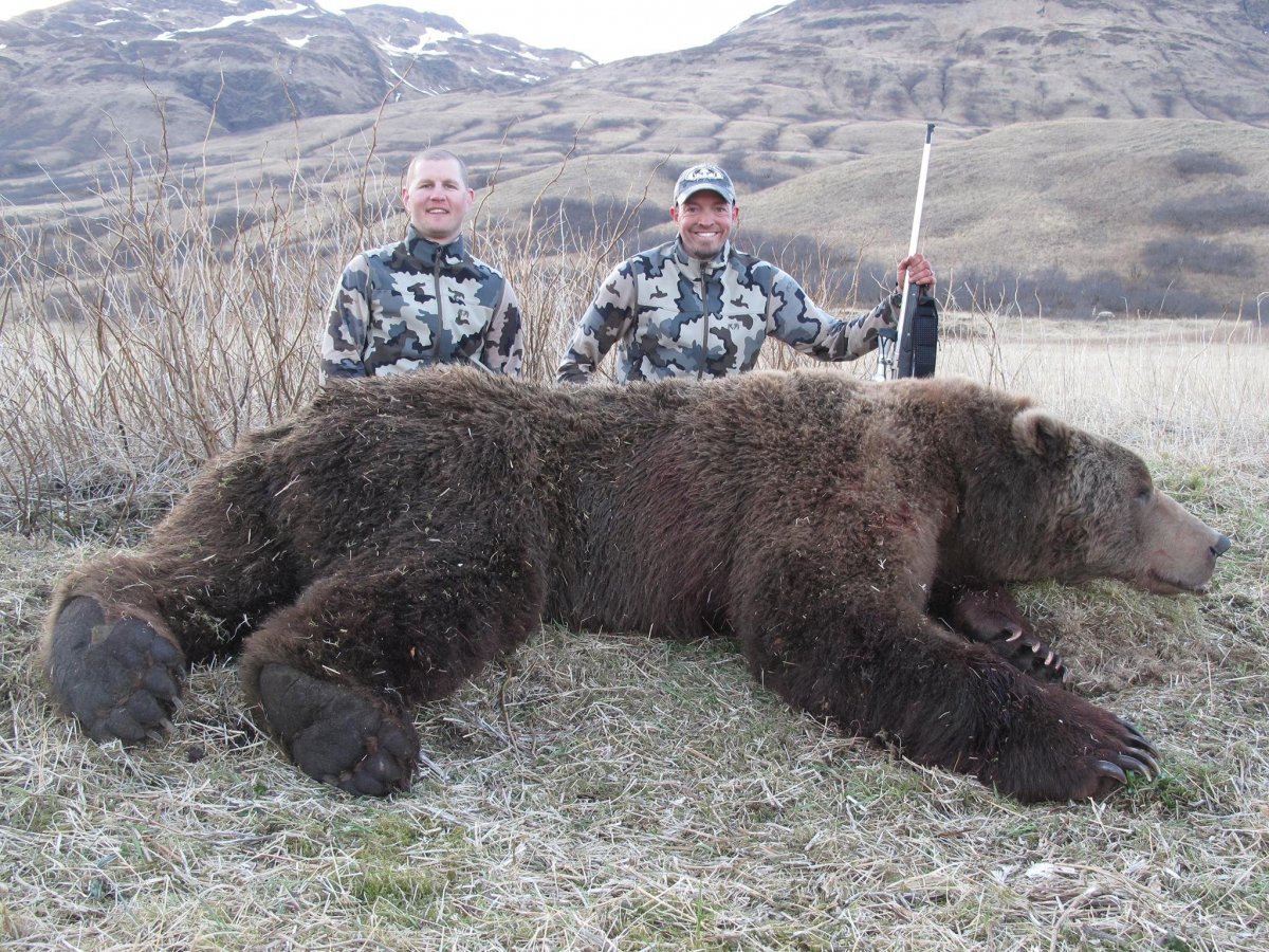 Гигантский медведь людоед Гризли