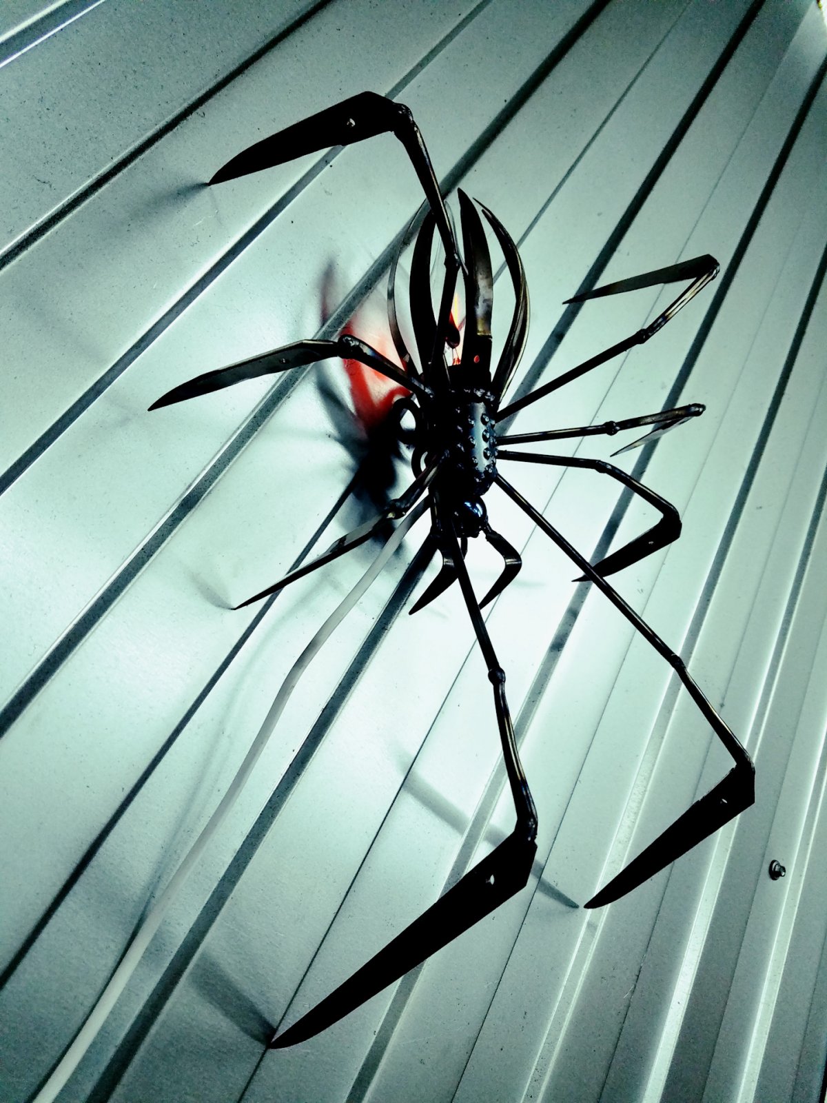 Самоделки из металла паука