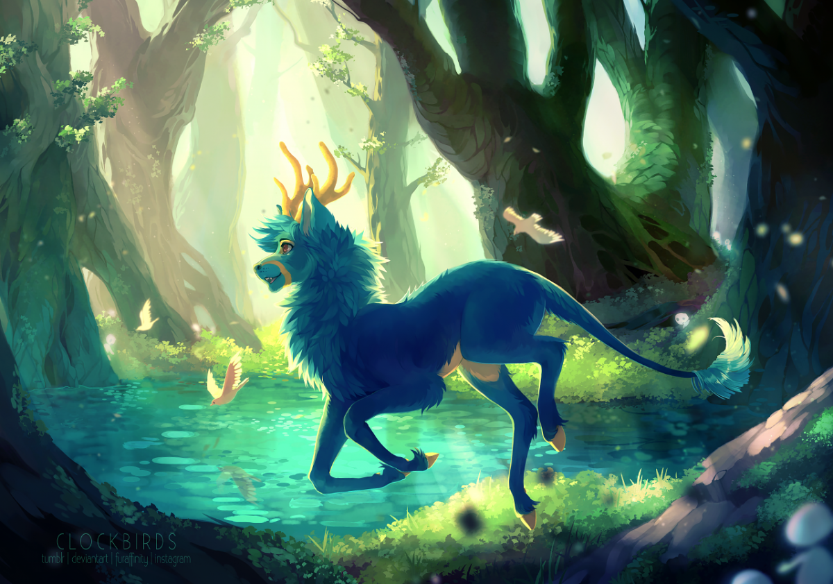 Мифические существа олени