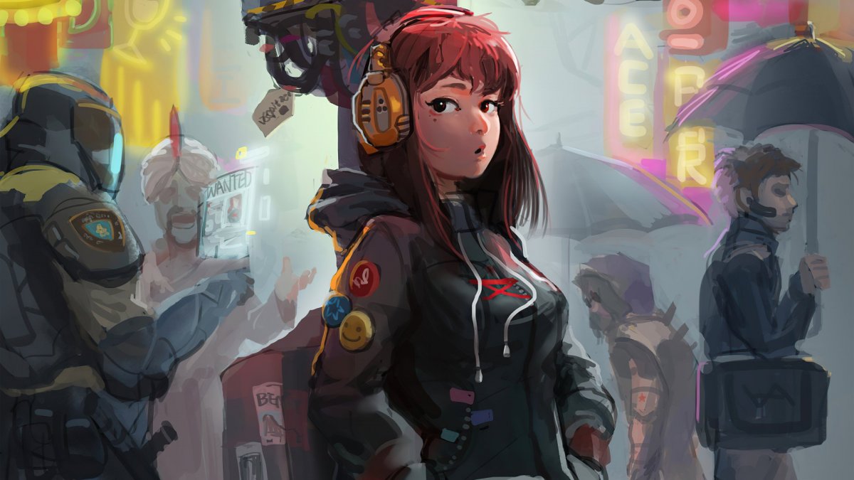 Матрешка киберпанк