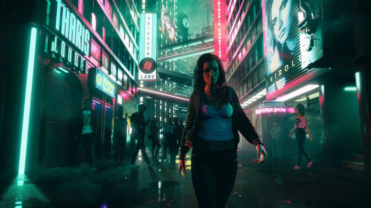 Арты в стиле киберпанк детектив