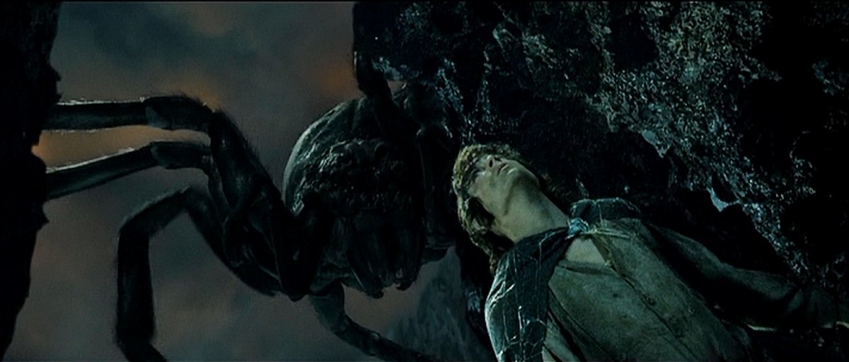 Сэм Властелин колец Шелоб