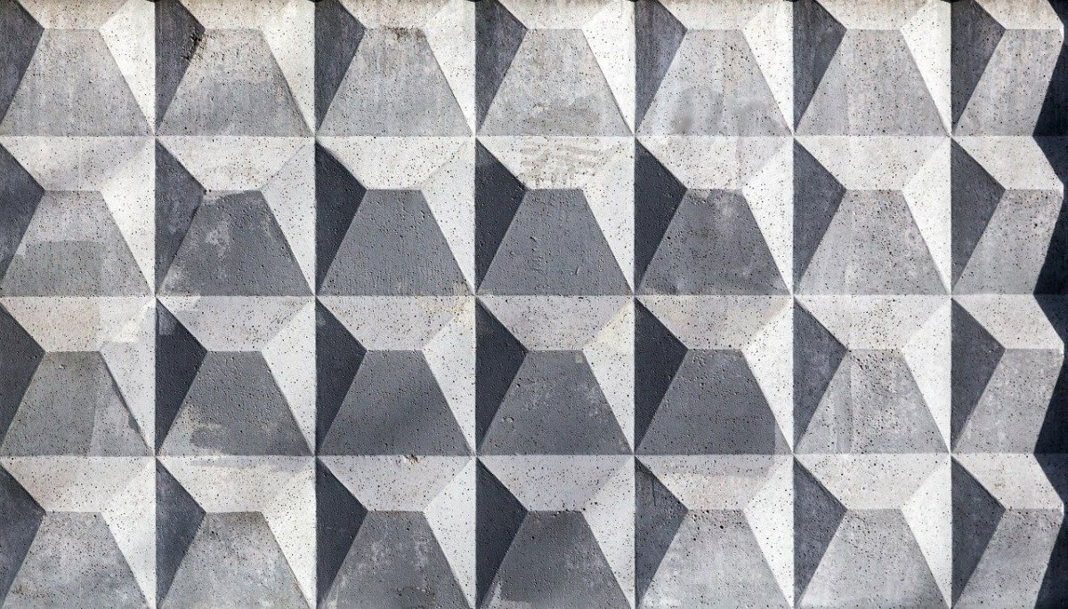 Стена бетон