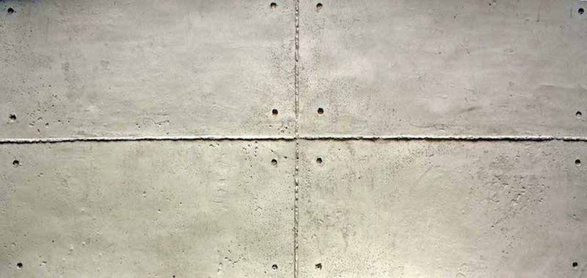 Текстура бетонных плит сбоку