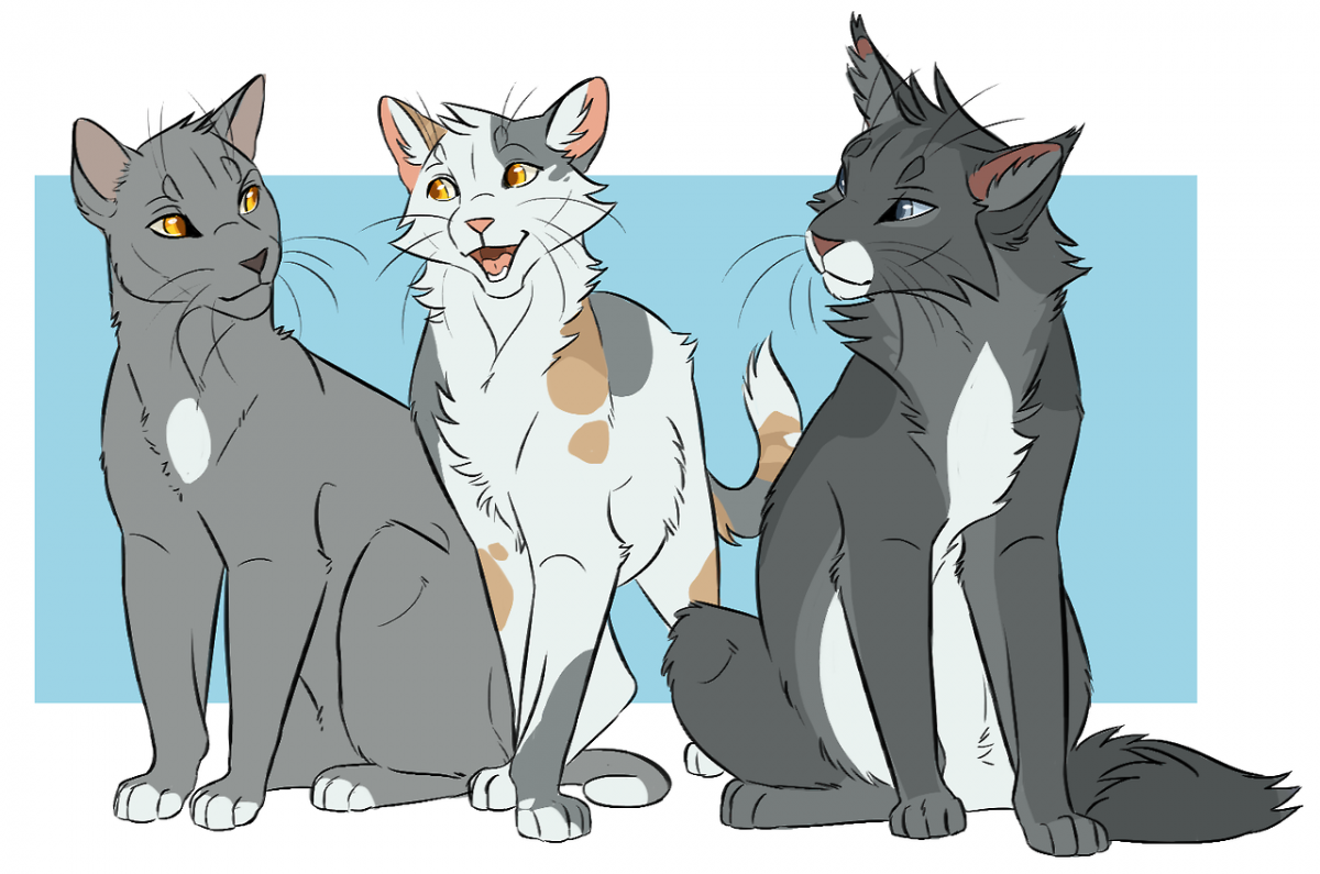 Marymsjay-Warriors-Art коты Воители