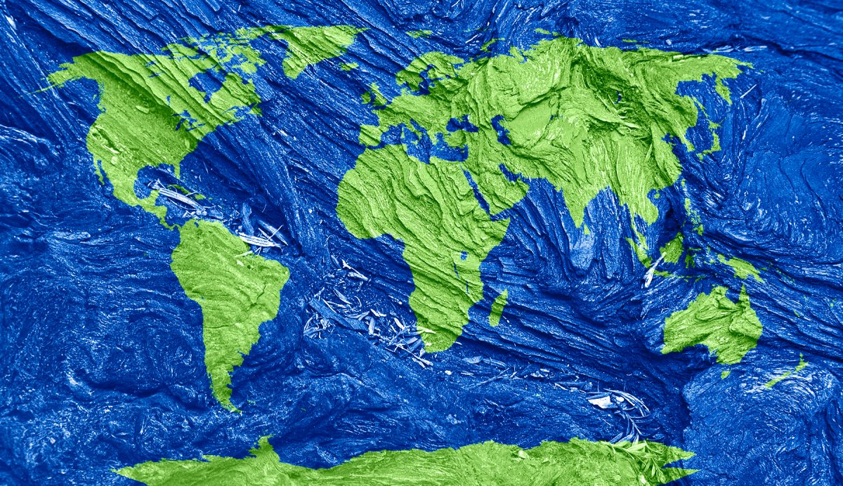 Земля на плоскости