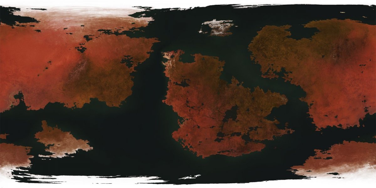 Материки земли