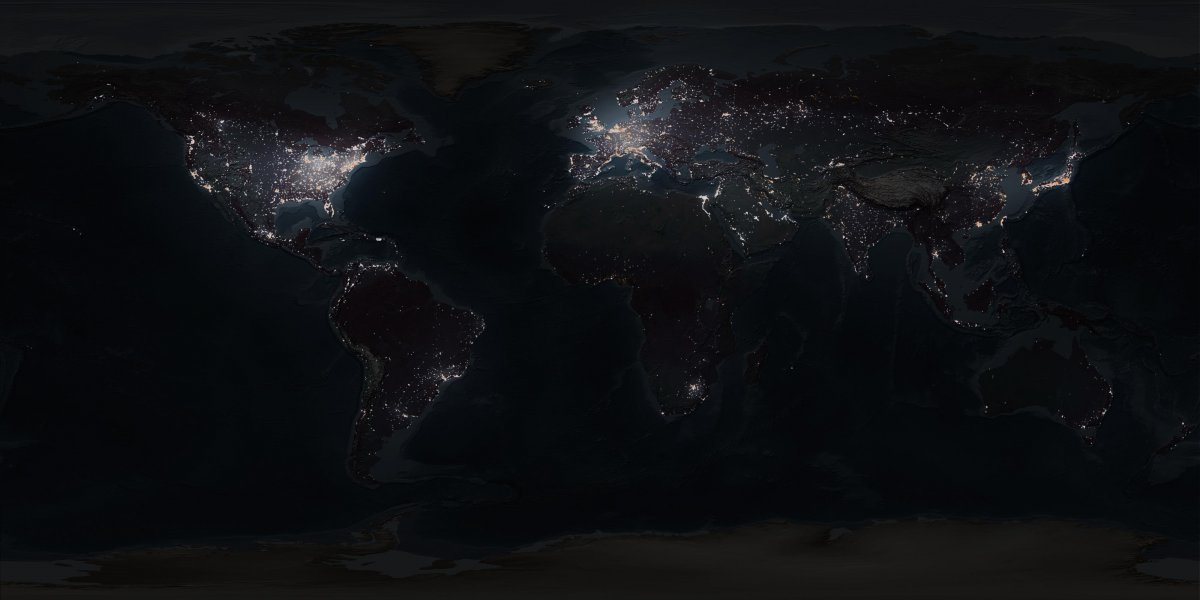 Текстура земли из космоса