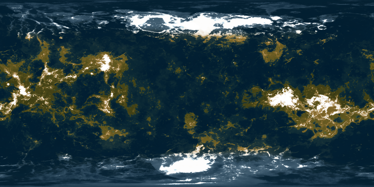 Реалистичная карта земли