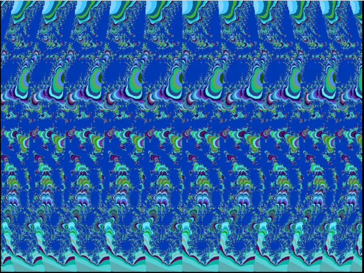 3d стереограммы Меандра