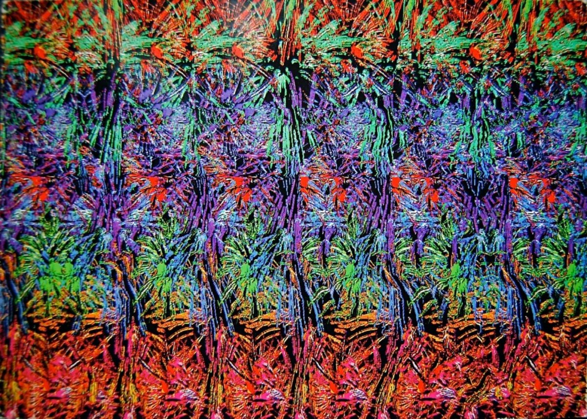 Стереограмма верблюд