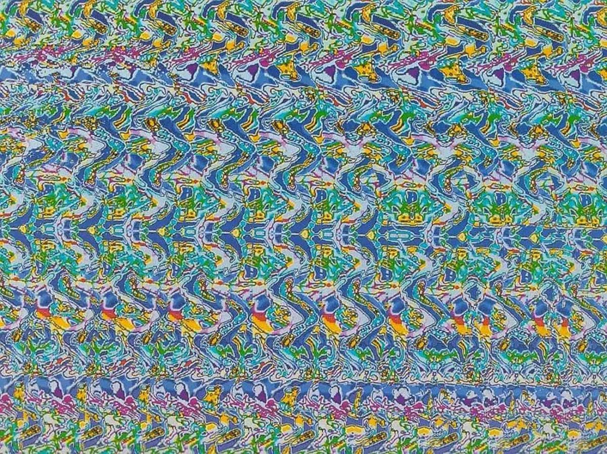 Стереокартинка дракон