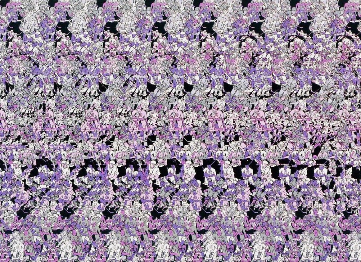 Стереограмма Эйнштейн