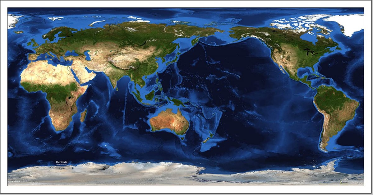 Карта планеты земля 3d