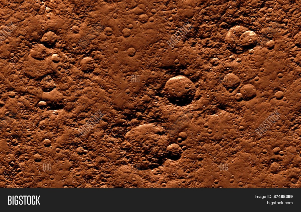 Поверхность Марса текстура