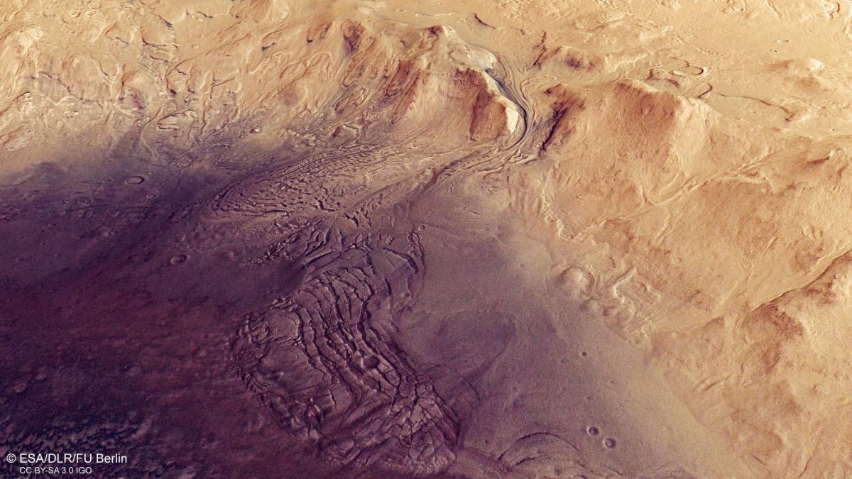 Поверхность Марса текстура