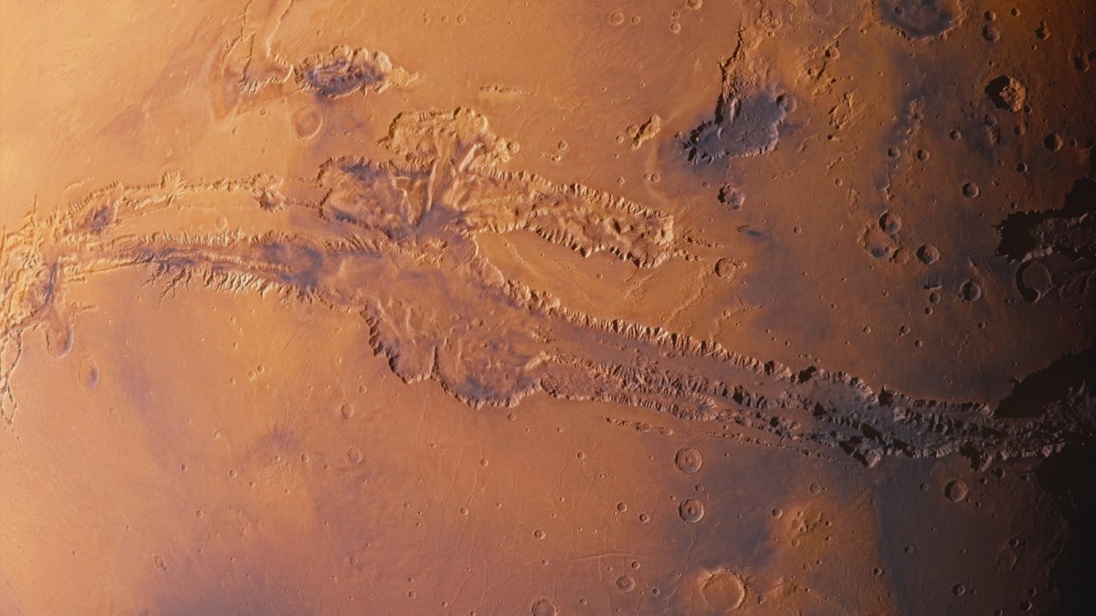 Материки Марса